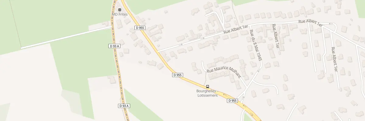 Plan du 4 Rue Albert Premier à Bourghelles