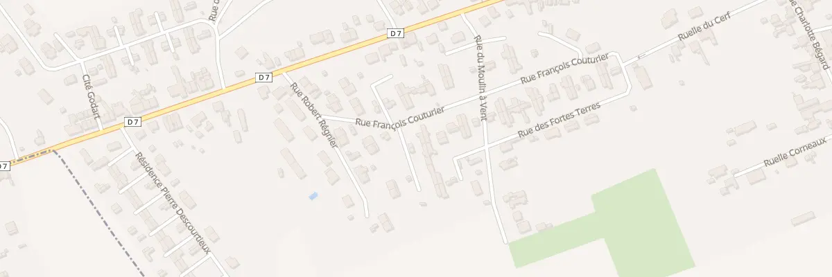 Plan du 23 Rue François Couturier à Sinceny