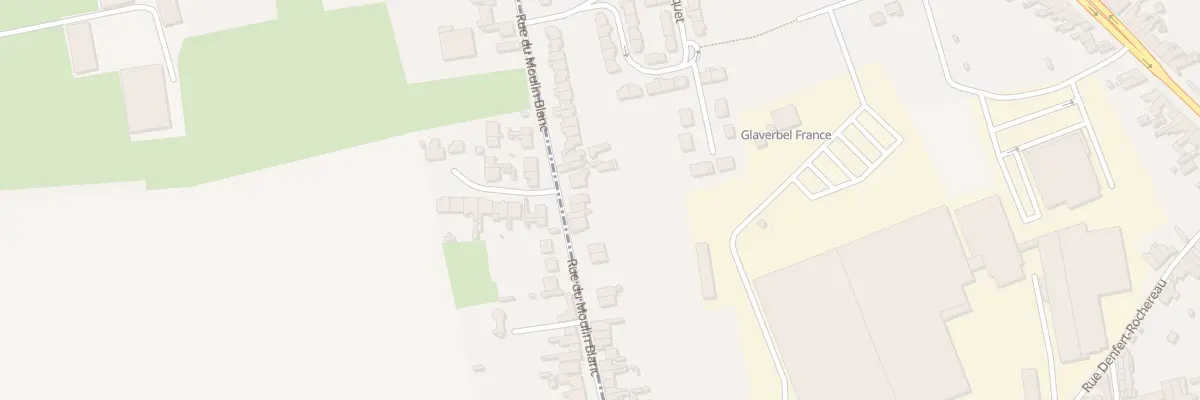 Plan du 65 Rue du Moulin Blanc à Aniche