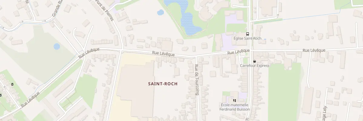 Plan du 36 Rue Lévêque à Cambrai