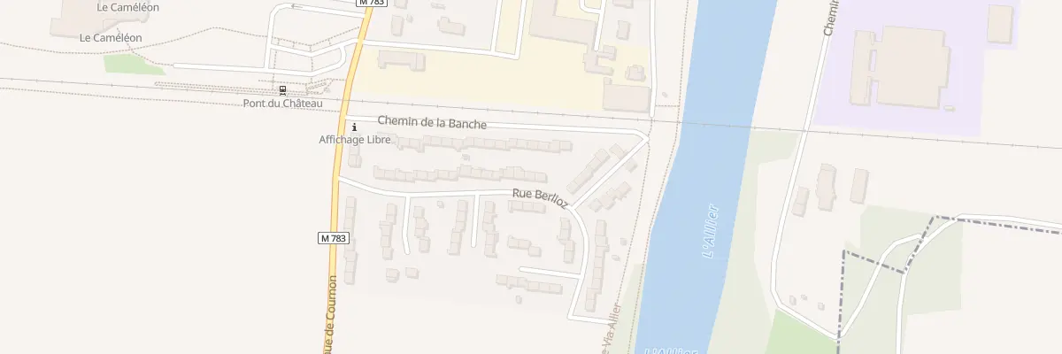 Plan du 29 All Berlioz à Pont-du-Château