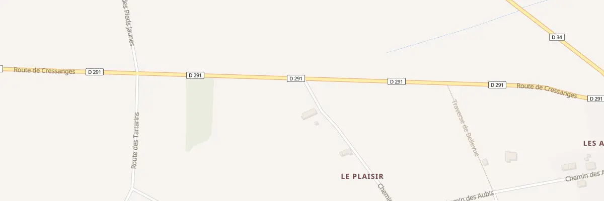 Plan du 5 Le Plaisir à Bresnay