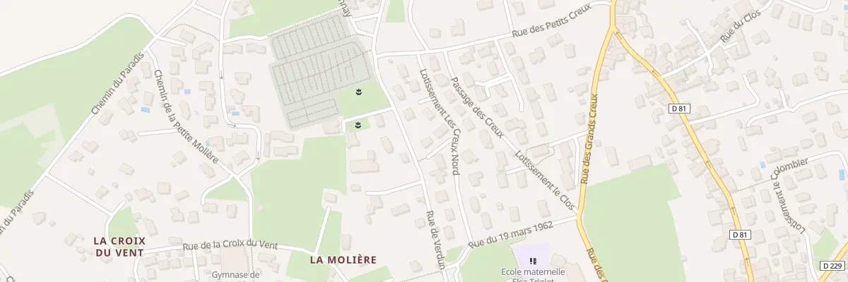 Plan du 6 Lot les Creux Nord à Vic-le-Comte