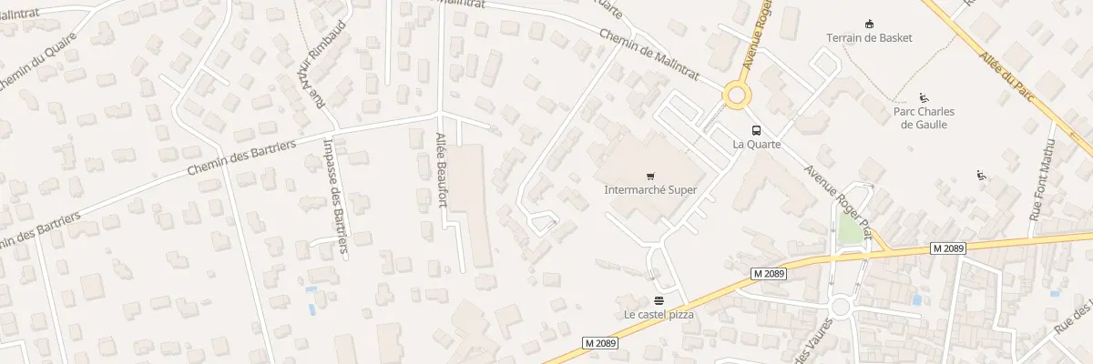Plan du 13 Rue Henri de Montherlant à Pont-du-Château