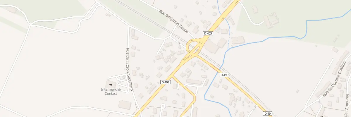 Plan du 4 Rte de Bray à Longueville
