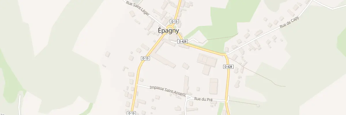 Plan du 2 Pl de l’Eglise à Épagny
