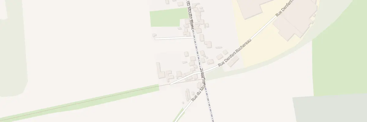 Plan du 132 Rue du Moulin Blanc à Auberchicourt