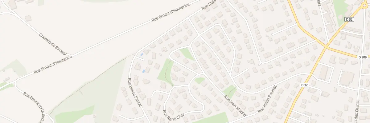 Plan du 4 Rue Antoine de St Exupery à Issoire