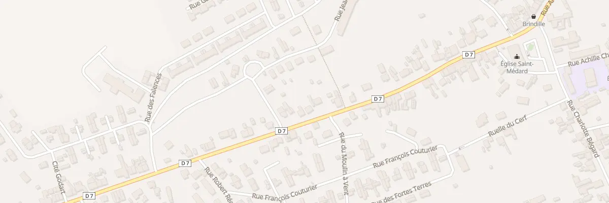 Plan du 40 Rue Emile Duployé à Sinceny