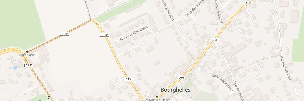 Plan du 18 Rue Louis Barthou à Bourghelles