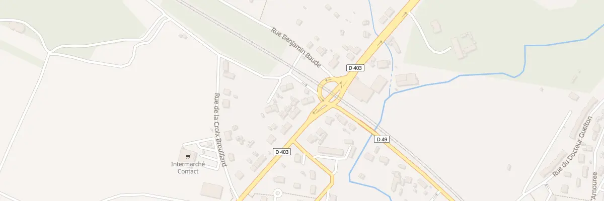 Plan du 3 Rue du Réservoir à Longueville