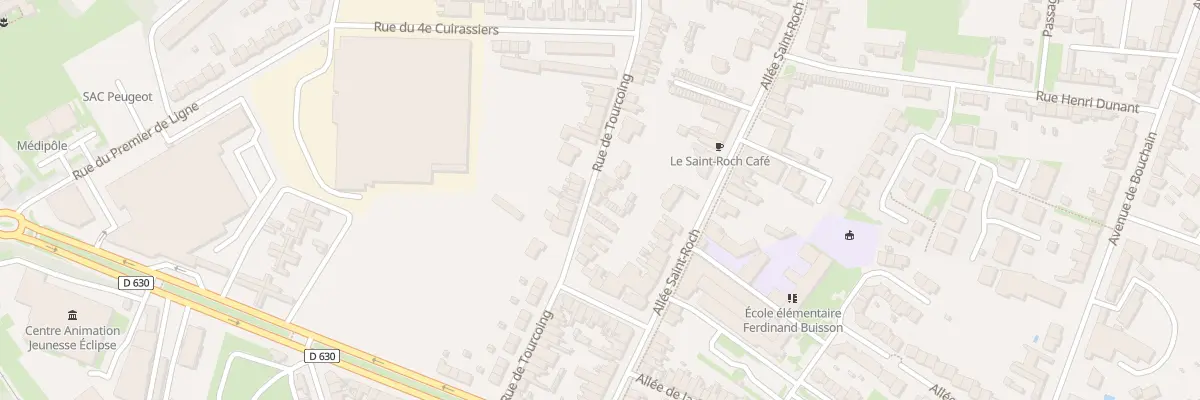 Plan du 30B Rue de Tourcoing à Cambrai
