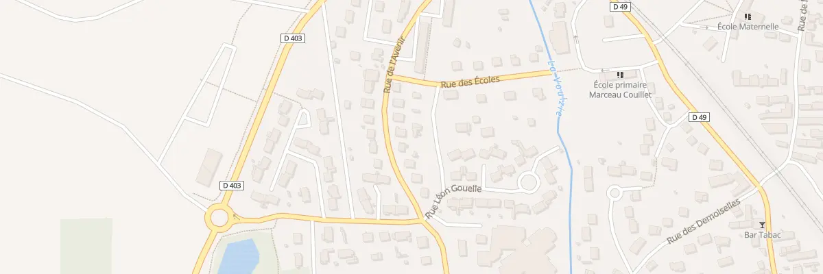 Plan du 10 Rue de l’Avenir à Longueville
