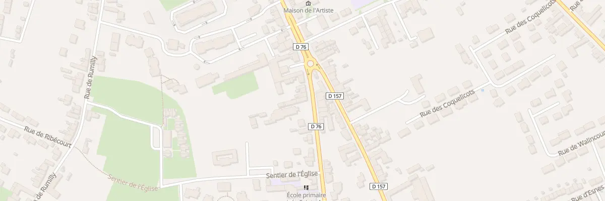Plan du 4B Rue de Crèvecoeur à Cambrai