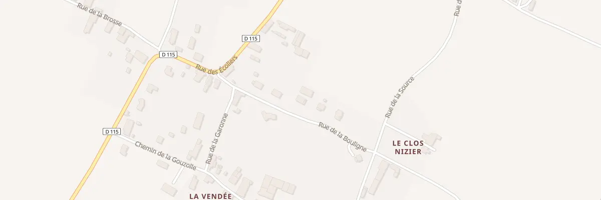 Plan du 5 Rue de la Bouligne à Louchy-Montfand