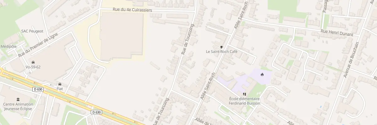 Plan du 32 Rue de Tourcoing à Cambrai