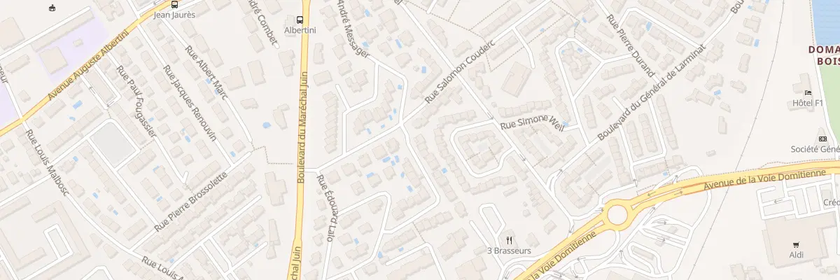 Plan du 38 Rue Louis Chevalier à Béziers