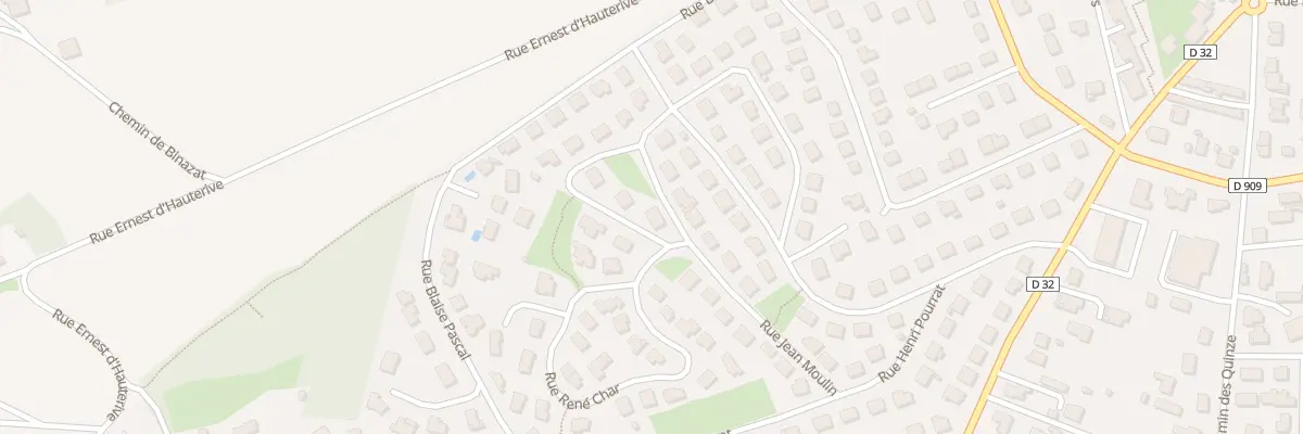 Plan du 13 Rue Jean Moulin à Issoire