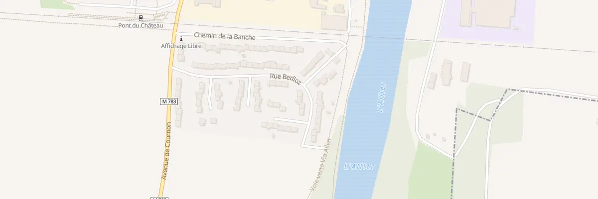 Plan du 52 All Berlioz à Pont-du-Château