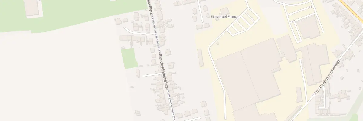 Plan du 75 Rue du Moulin Blanc à Aniche