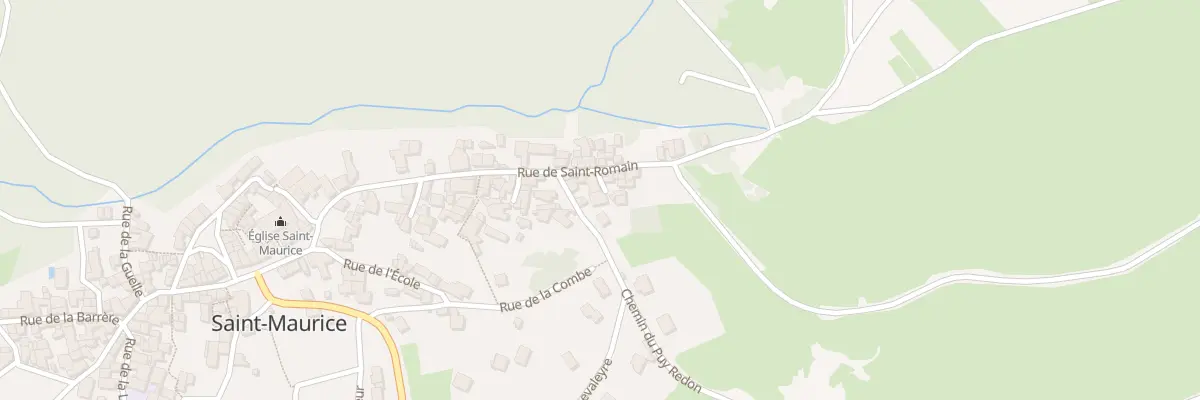 Plan du 5040 Imp de Saint Romain à Saint-Maurice