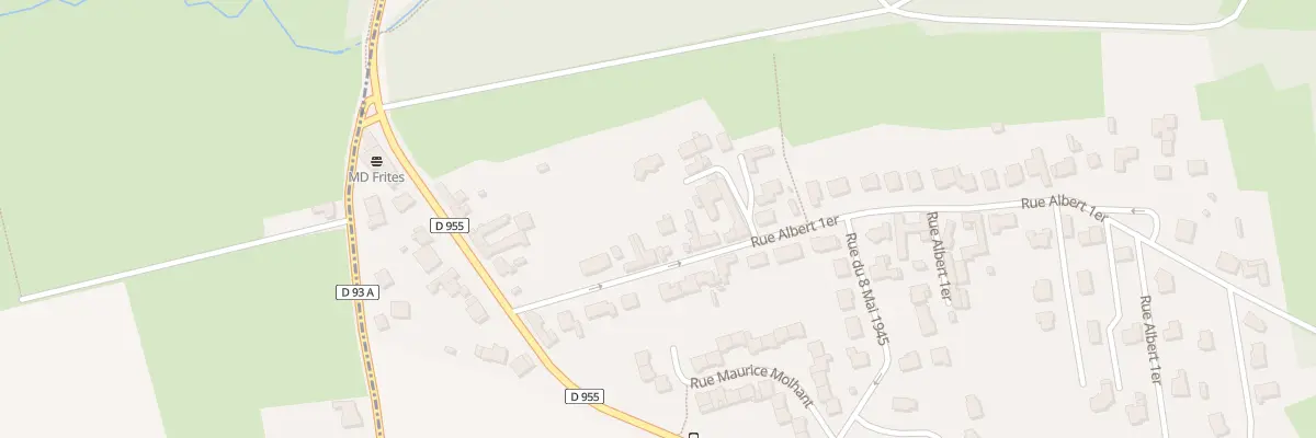 Plan du 7 Rue Albert Premier à Bourghelles