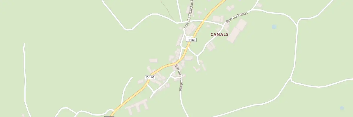 Plan du 5326 Canals à Cornus