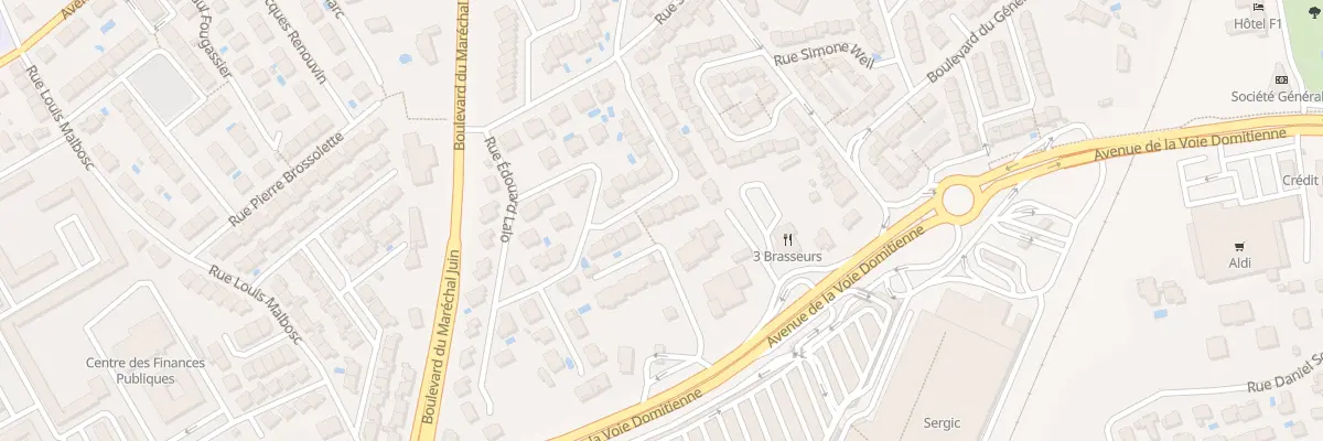 Plan du 12 Rue Louis Chevalier à Béziers