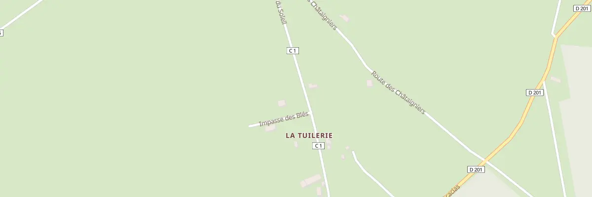 Plan du 2 Imp des Blés à Toury-sur-Jour