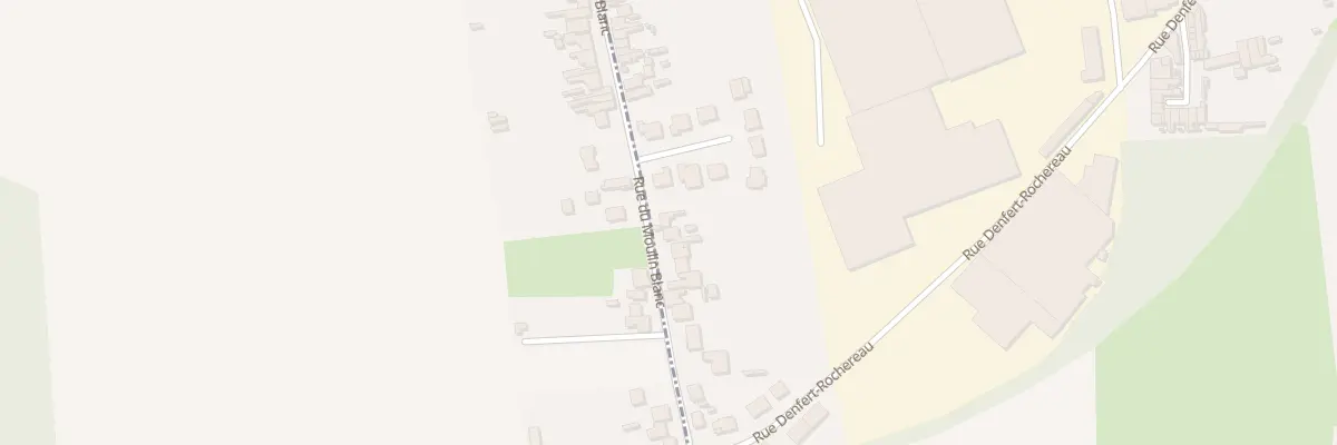 Plan du 133 Rue du Moulin Blanc à Aniche
