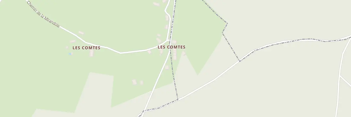 Plan du 94 Les Comtes à Poiseux