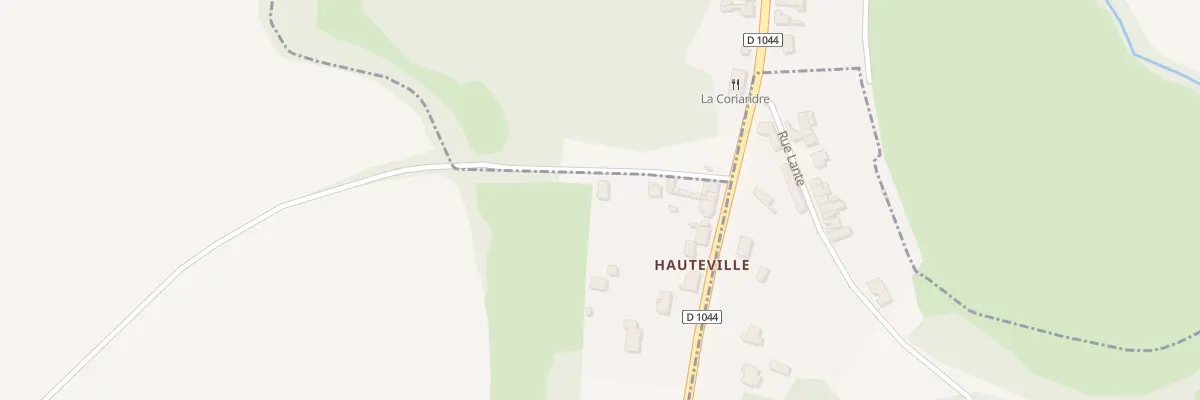 Plan du 1 Ham de Hauteville à Bony