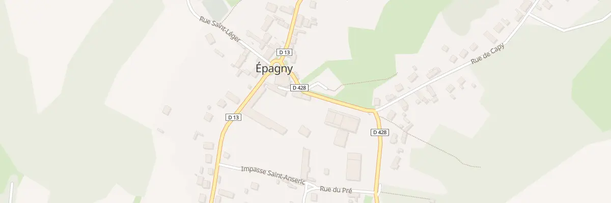 Plan du 2 Pl de l’Eglise à Épagny