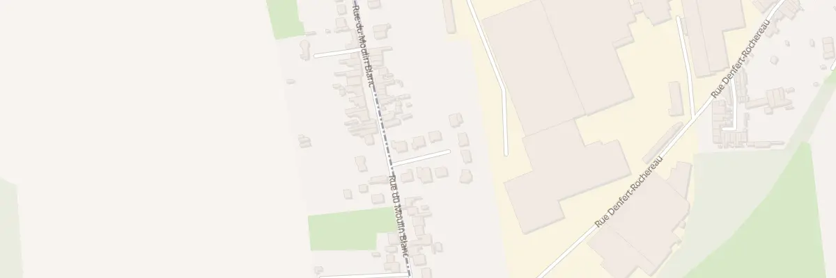 Plan du 105 Rue du Moulin Blanc à Aniche