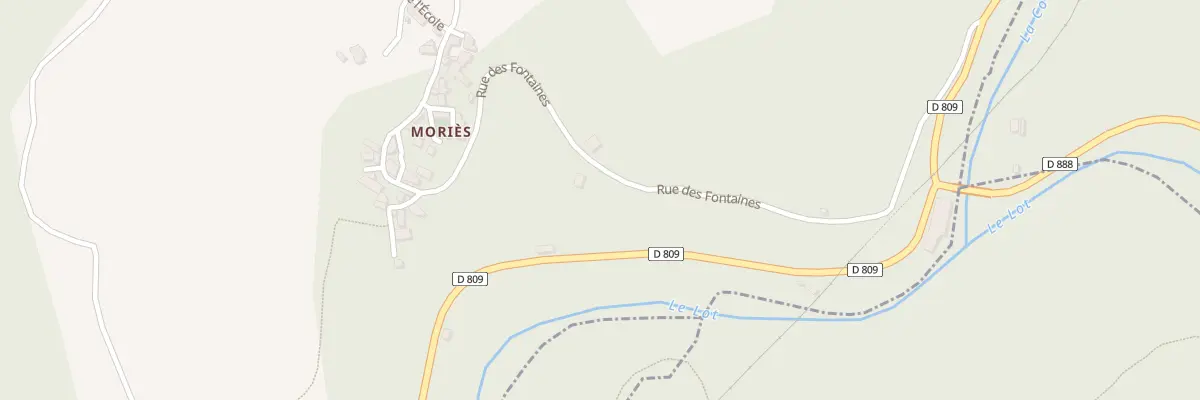Plan du 20 Rue des Fontaines à Bourgs sur Colagne
