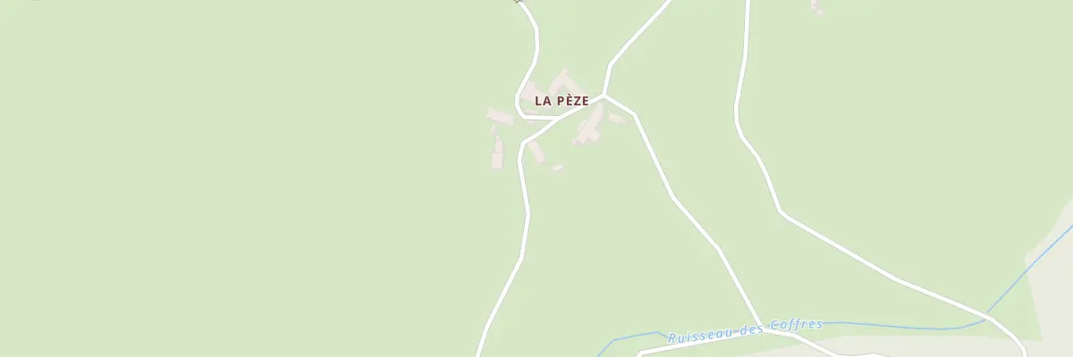 Plan du 5019A La Peze à La Chapelle-Laurent