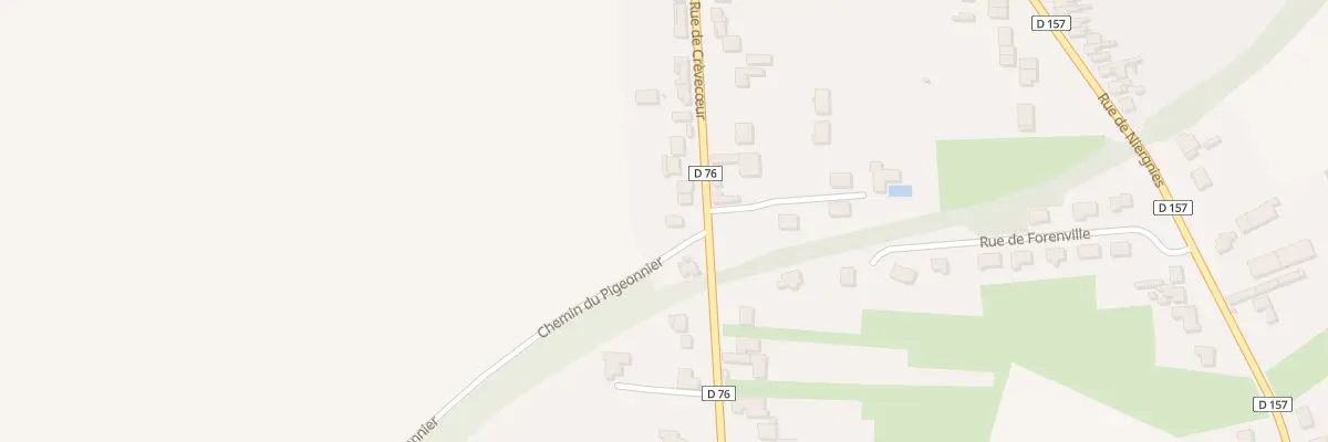 Plan du 82 Rue de Crèvecoeur à Cambrai