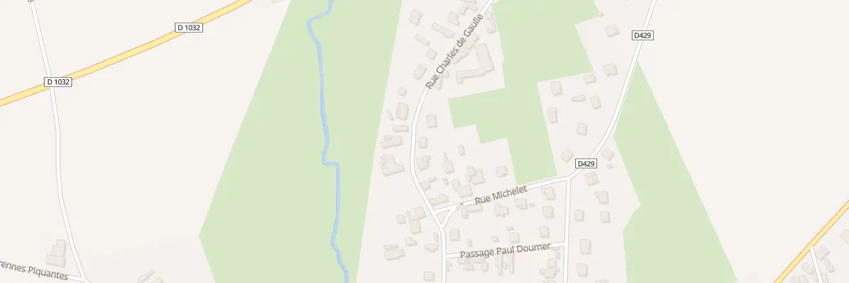 Plan du 26B Rue Charles de Gaulle à Viry-Noureuil