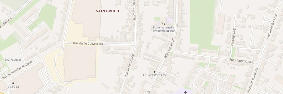 Plan du 58 Rue de Tourcoing à Cambrai