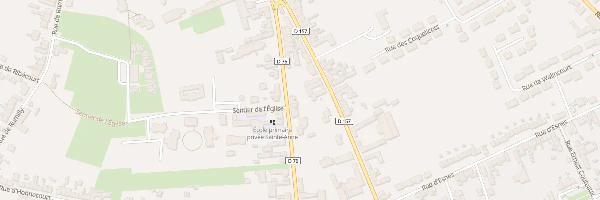 Plan du 7B Rue de Crèvecoeur à Cambrai