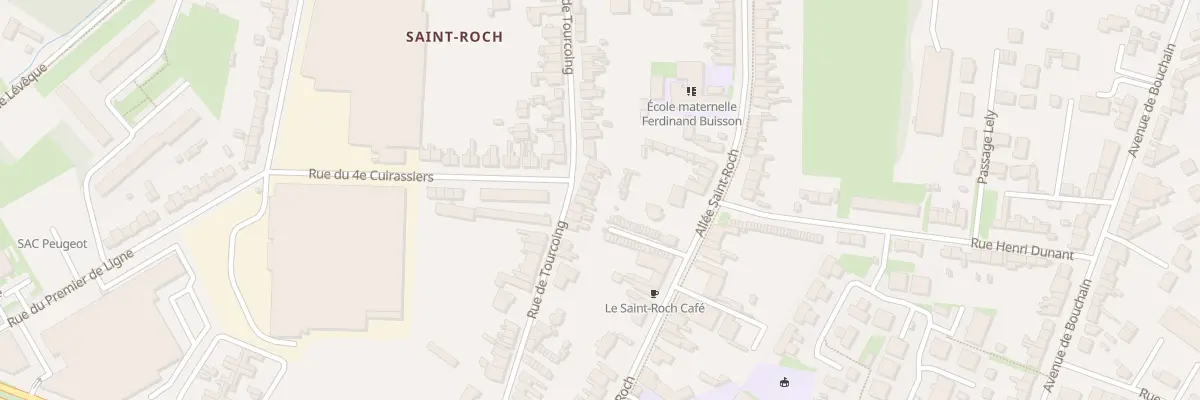 Plan du 56 Rue de Tourcoing à Cambrai