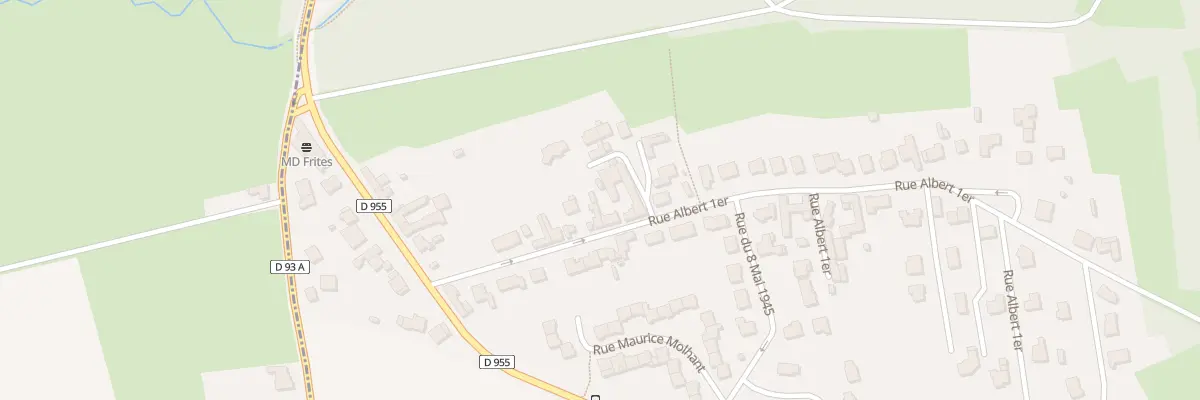 Plan du 11 Rue Albert Premier à Bourghelles