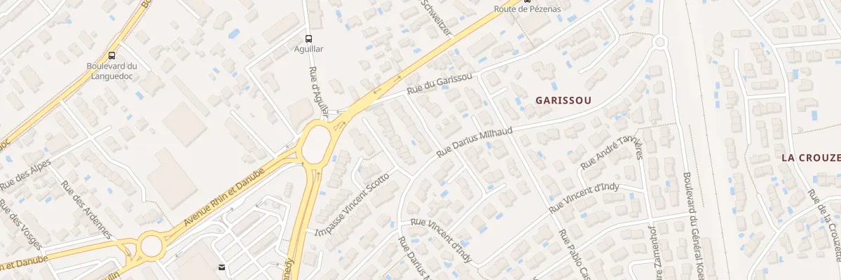 Plan du 10 Rue Van Parys à Béziers