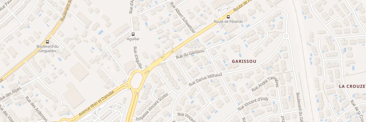 Plan du 1 Rue Van Parys à Béziers