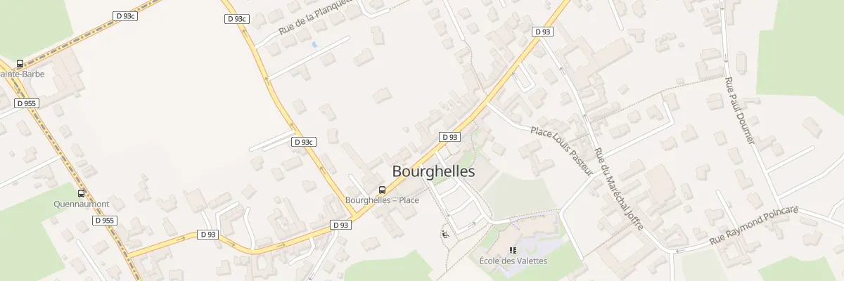 Plan du 16 Rue Clemenceau à Bourghelles