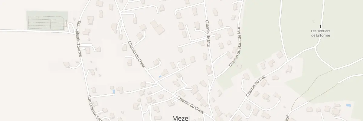 Plan du 232 Che du Cheix à Mur-sur-Allier