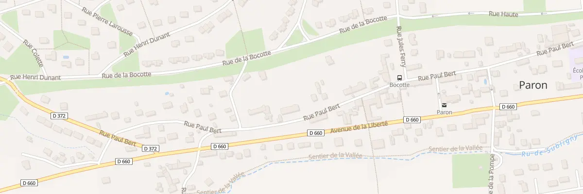 Plan du 102 Rue Paul Bert à Paron
