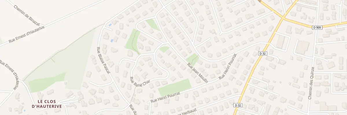 Plan du 9 Rue Jean Moulin à Issoire