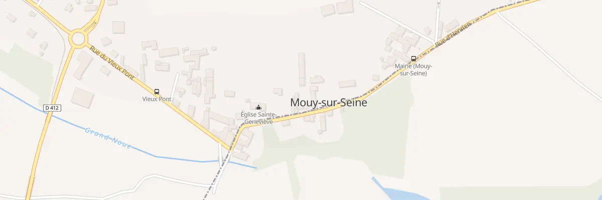 Plan du 9 Rue d’Henrien à Mouy-sur-Seine