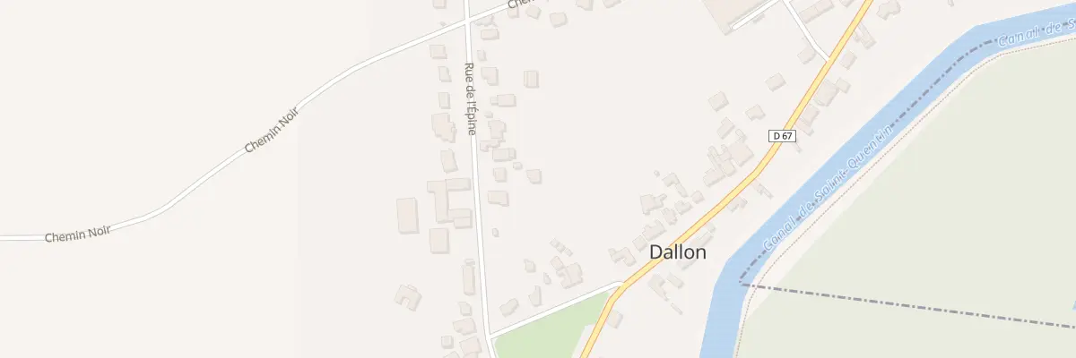 Plan du 8B Rue de l’Epine à Dallon